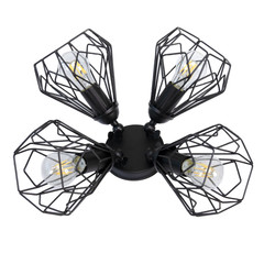 Luminaire with a non-ordinary lamp black	