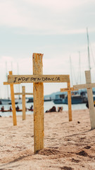 Cruces a favor de la independencia