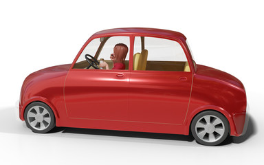 Fototapeta premium Distracted Driving