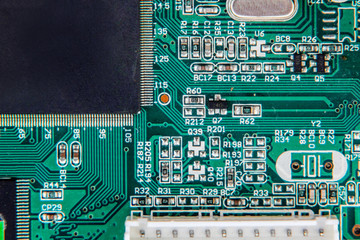 PCB board and electronic components