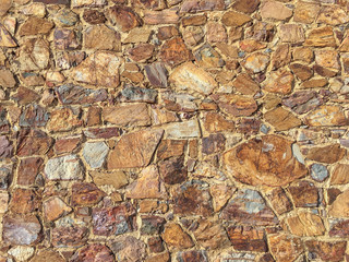 old stone wall texture as background 