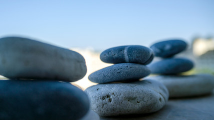 Background from sea stones 