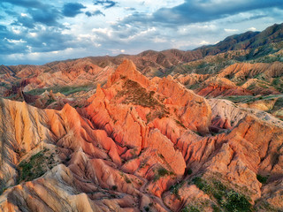 Fairytale Canyon Skazka in Kyrgyzstan, taken in August 2018