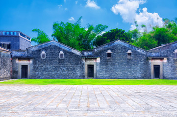 Fototapeta na wymiar Kaiping Diaolou Village buildings
