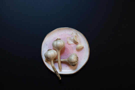 Plated Garlic