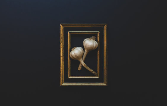 Framed Garlic