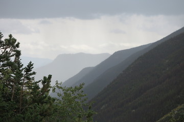 view of mountains