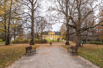 Mustio estate in southern Finland at October 2018.