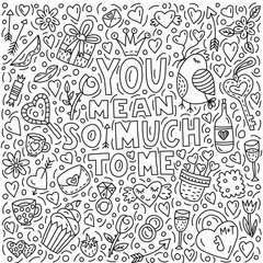You mean so much to me