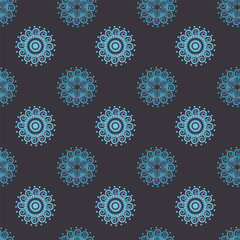pattern snowflakes vector