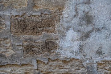 Schäden an Hauswand