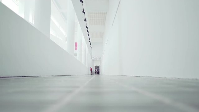 Modern art museum in Barcelona