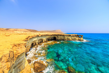 Landscape around Cape Greco near Ayia Napa, Cyprus