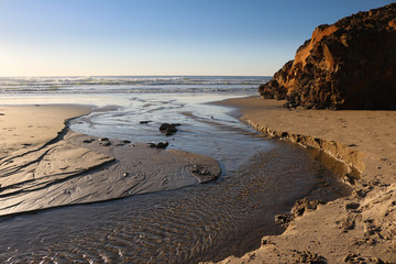 River in Cape Lookout State Park on the Oregon Coast