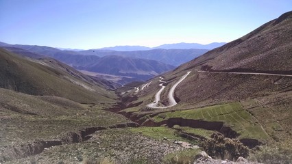 Fototapeta premium cuestade lipan ruta paisaje