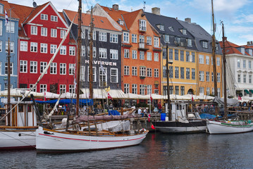 Fototapeta na wymiar Nyhavn