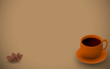 Coffee cup background