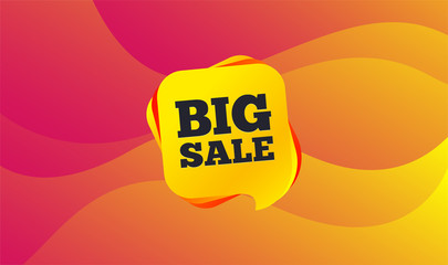 Big sale sign icon