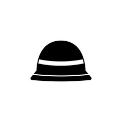 Ladies hat icon. Element of clothes and accessories. Premium quality graphic design icon. Signs and symbols collection icon for websites, web design, mobile app