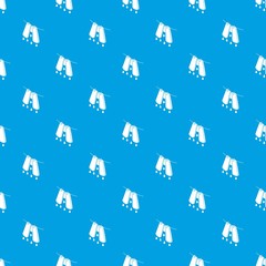 Pants drying pattern vector seamless blue repeat for any use