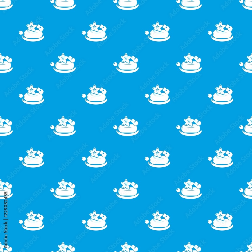 Poster eco spa soap pattern vector seamless blue repeat for any use