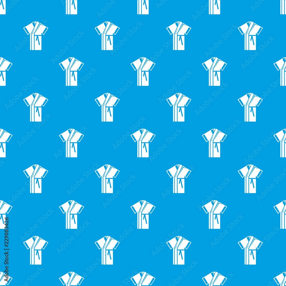 Poster robe pattern vector seamless blue repeat for any use