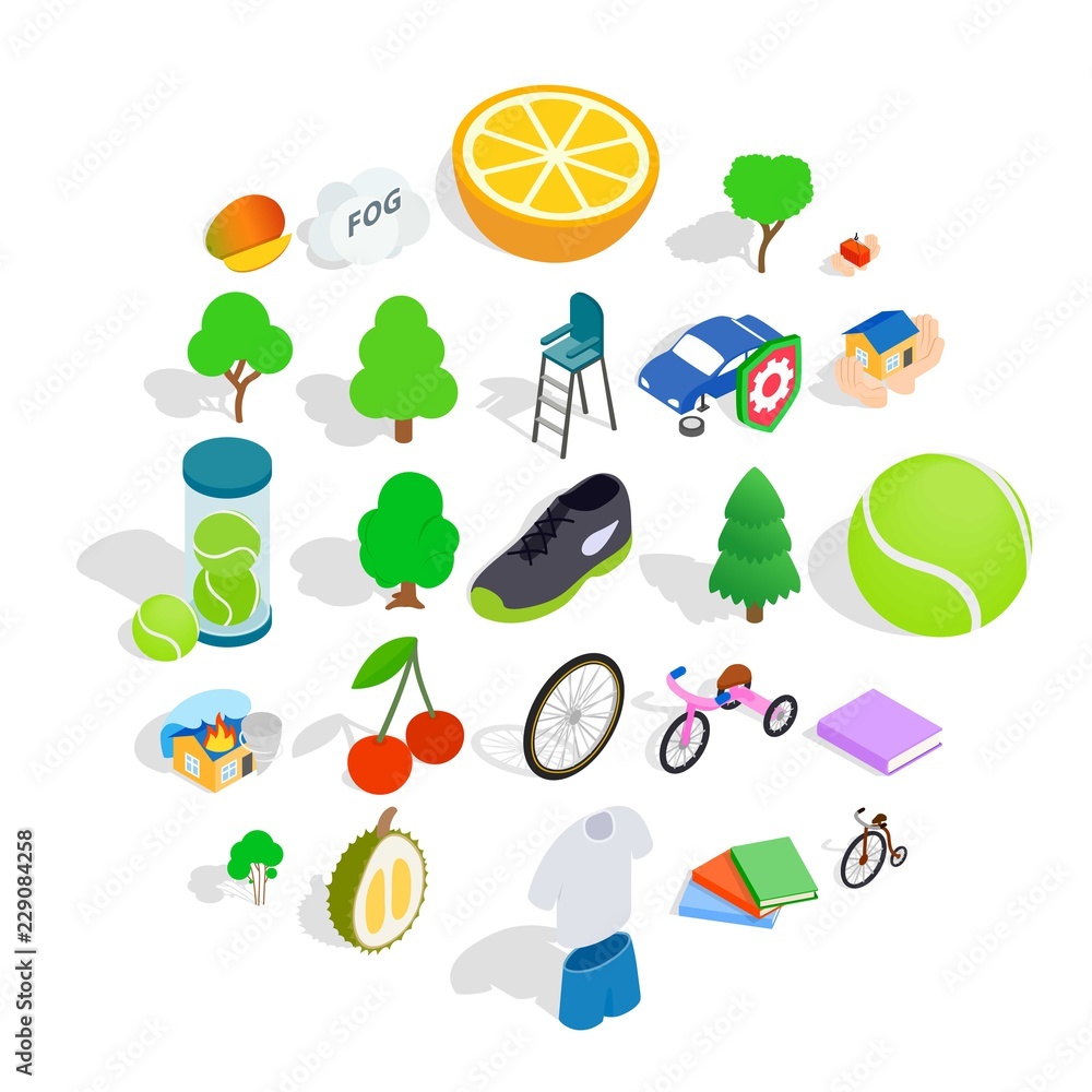 Poster persistence icons set. isometric set of 25 persistence vector icons for web isolated on white backgr