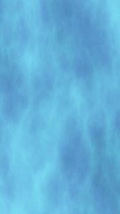 Background of abstract blue color smoke. The wall of blue fog. 3D illustration