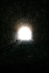 Obraz premium Final y/o inicio de túnel 
