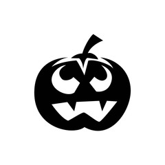 Pumpkin halloween, Pumpkin halloween silhouette is simple but spooky for the attribute of halloween