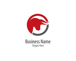 Bull head logo
