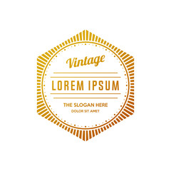 Retro Vintage Insignias or Logotypes. Vector design elements, business signs, logos, identity, labels, badges and objects.