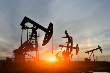 Naklejka premium The oil pump