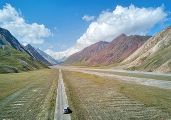 Kyzyl Art Pass between Kyrgyzstan and Tajikistan, taken in August 2018