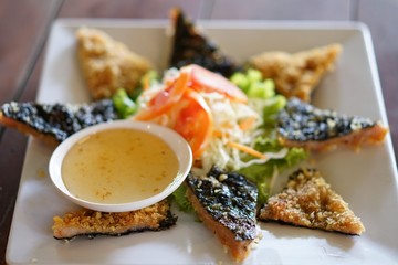 Fried Spring Rolls is a Thai food.