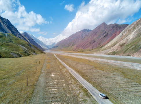 Kyzyl Art Pass Between Kyrgyzstan And Tajikistan, Taken In August 2018