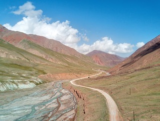 Kyzyl Art Pass between Kyrgyzstan and Tajikistan, taken in August 2018