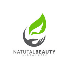 Beauty Care Logo Design Element