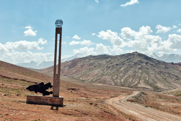 Kyzyl Art Pass between Kyrgyzstan and Tajikistan, taken in August 2018