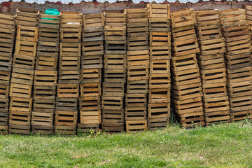 cajas de madera huacales