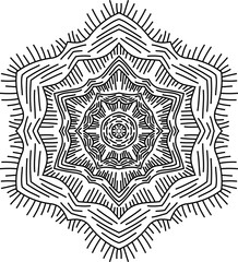 majestic geometric mandala