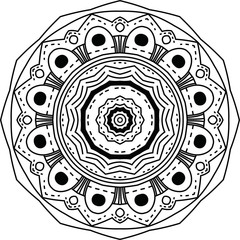 majestic geometric mandala