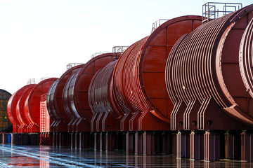 Center for conditioning and long-term storage of radioactive waste in the closed-type settlement of...