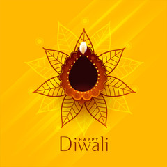 creative happy diwali traditional background design