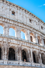 Obraz premium Inside view of the Colosseum in Rome
