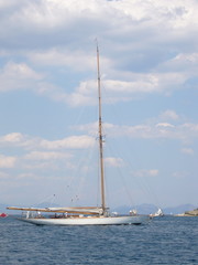 Naklejka premium French boats