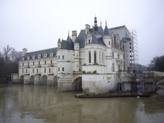 Fototapeta na wymiar French chateau