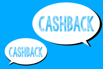 Word writing text Cashback. Business concept for incentive offered to buyers certain products whereby receive cash.
