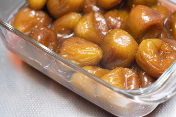 イチジクの甘露煮  fig, boiled with sugar