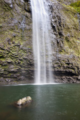 Obraz premium Hanakapi'ai Falls Long Exposure, Kauai